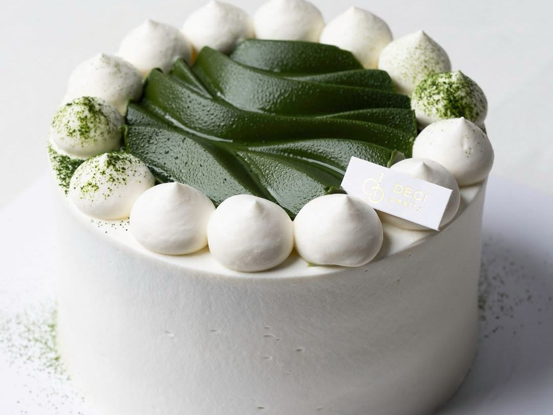 Uji Matcha Mochi Cake